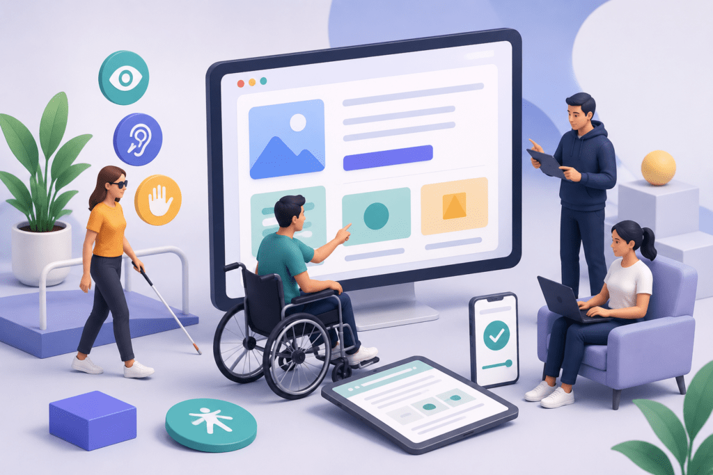 Website accessibility and inclusive web design