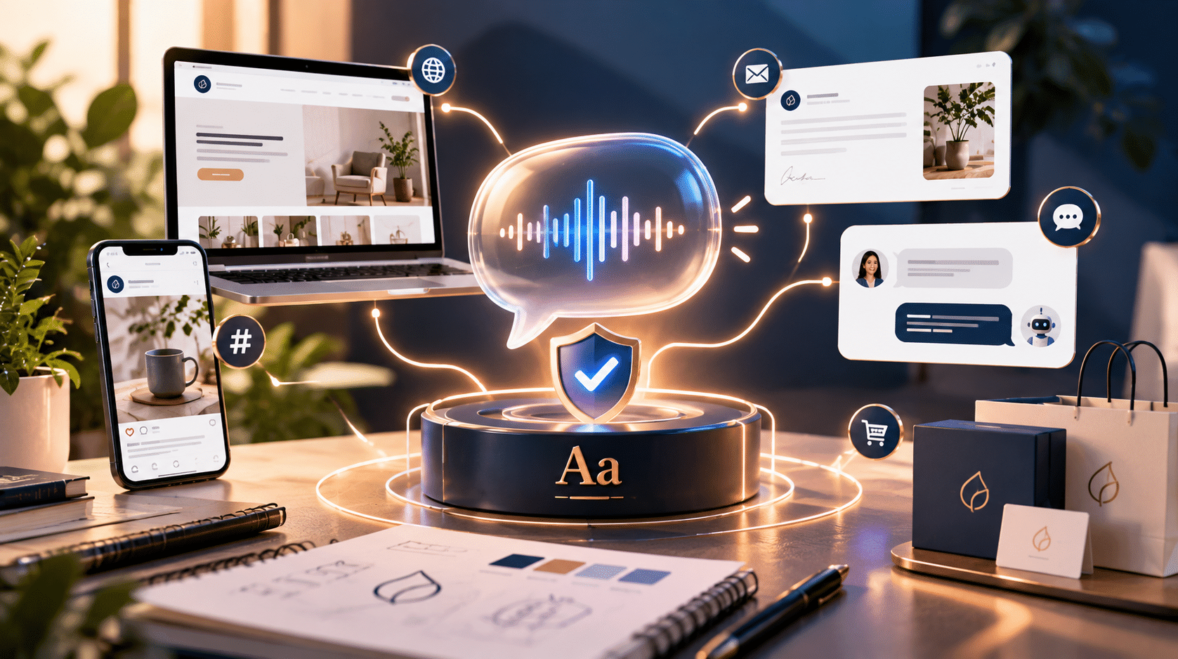 Brand voice strategy that builds customer trust